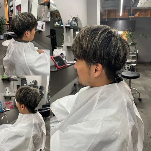 🌺大絶賛🌺メッシュキャップハイライトカラー、メンズカット✂️🩵 極上の妥協しない仕上がりをこの価格で👀‼️🉐