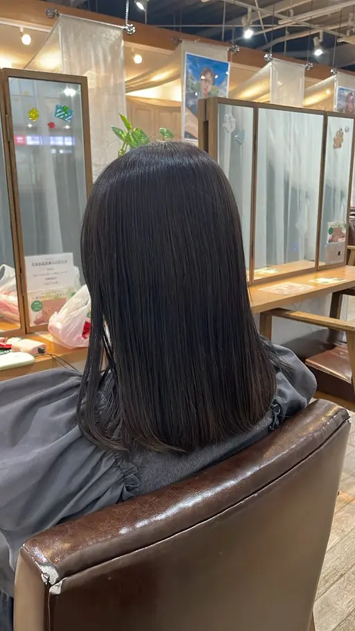 ⭐️営業中メニュー⭐️カット+うるつやカラー+うるつやトリートメント
