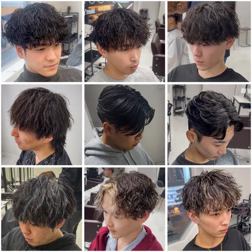 🔥メンズカット+どのパーマでもOK🔥