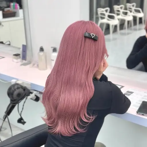꒰♡ミニモ学割♡꒱ケアブリーチありorブリーチなしダブルカラー+髪質改善トリートメント🎀