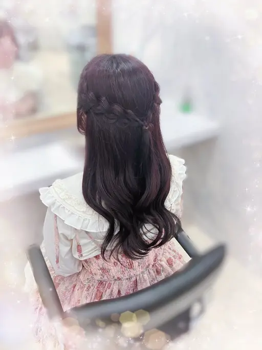 🌸レディース限定🌸 夏っぽカラー×ヘアアレンジ　M:+550 L:+1,100