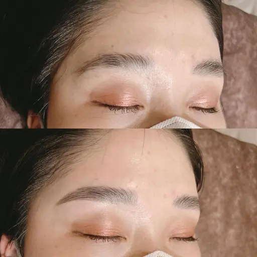 【美眉スタイリング】デザイン取り＋ワックス脱毛＋メイク仕上げ🌟写真OKな方🌟