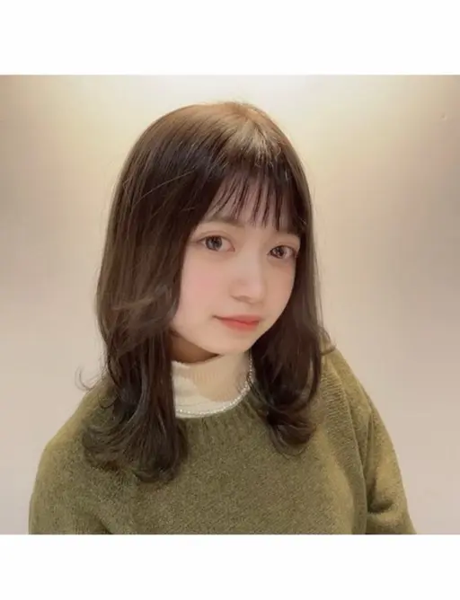 💇‍♀️ツヤ感ミディアムヘア💇‍♀️ミディアムカット＋トリートメント