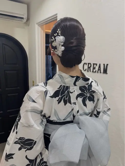 【夏期間限定】浴衣着付け＋ヘアセット🌻👘✨