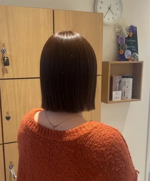 トレンドカラー+前髪、毛先整えカット💇♀️