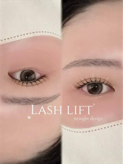 まつ毛パーマ【上】+美眉スタイリング🎀(眉毛Wax/眉毛カット/保湿/メイク込み)