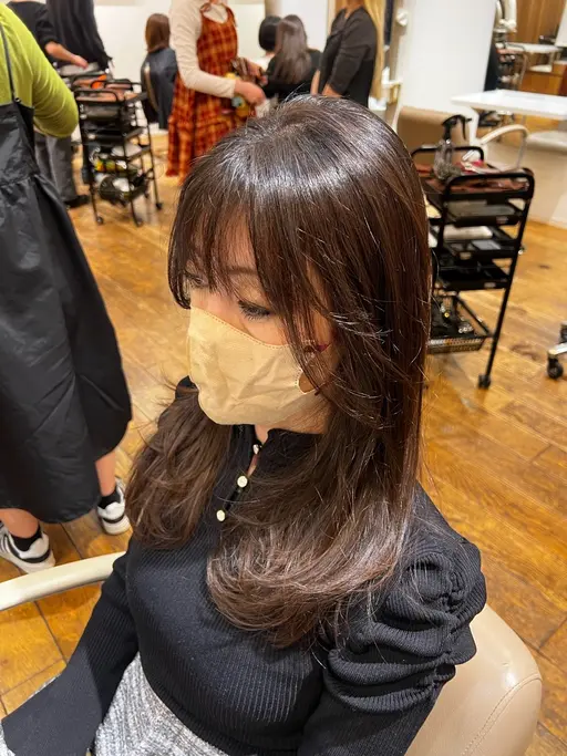 イルミナメッシュ‎ほんのりトーンアップ𖤐 ̖́-（ブリーチなしワンカラー）