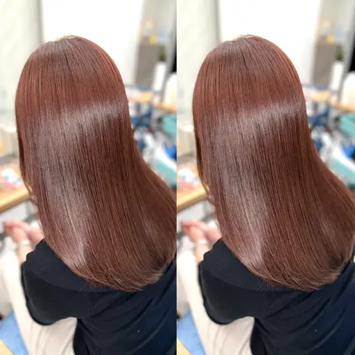カラー+髪質改善5STEPケア¥14500→¥12000