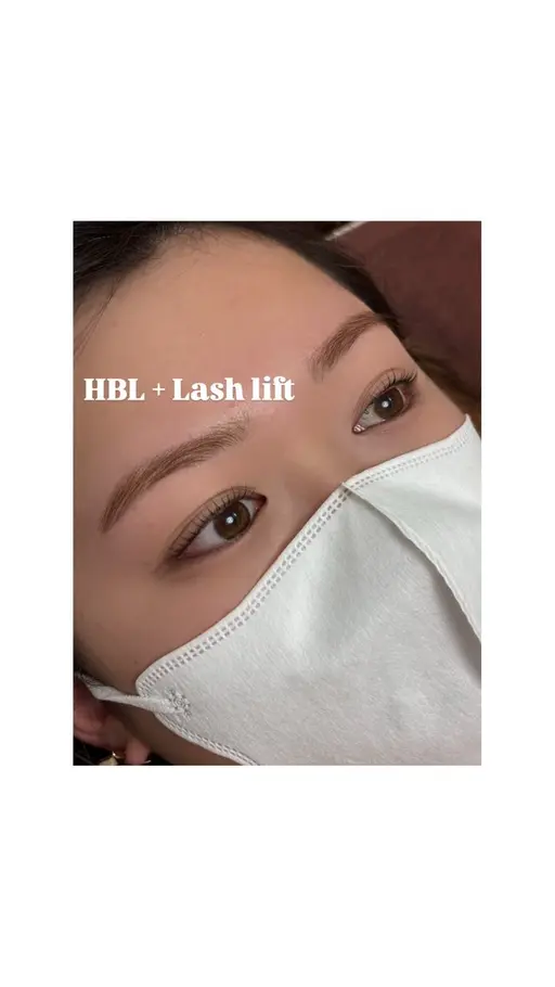 今だけ！まつげパーマ+HBL