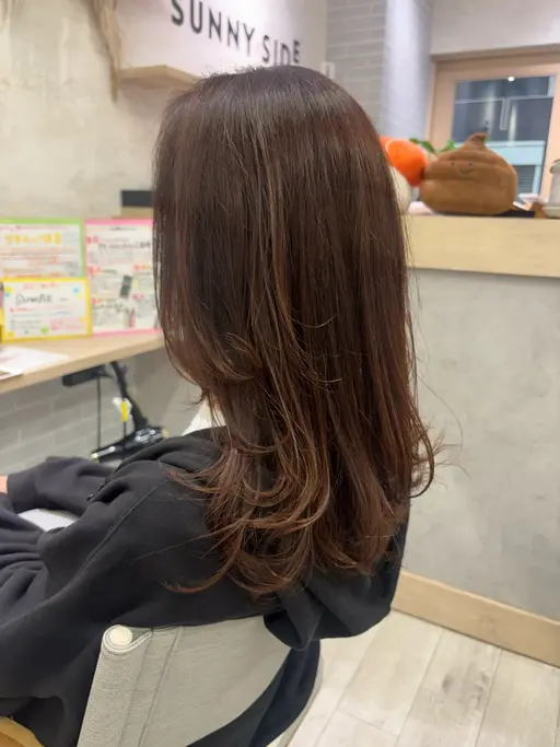 根元の白髪・伸びた部分だけ自然に✨【根元リタッチカラー】白髪染めOK/カットあり