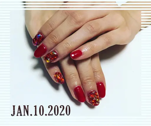 💗ほぼ持込デザイン・オフなし・複数カラー（無料追加）・パーツ付け放題