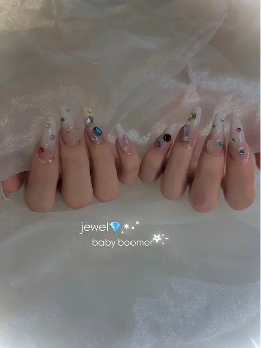 オフ込み10本長さ出し持ち込みデザイン (パーツ代別途)