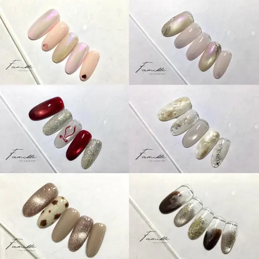 【練習モデル】36パターンから選べるデザイン🤍定額Bコース💜🤍￥1980