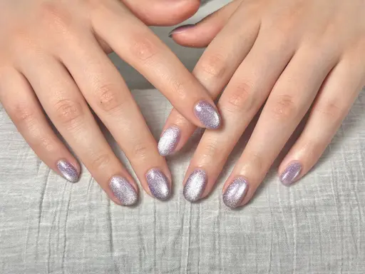 ビー玉*ガラスボール*ちゅるん*水光マグネットネイル/フラッシュネイル