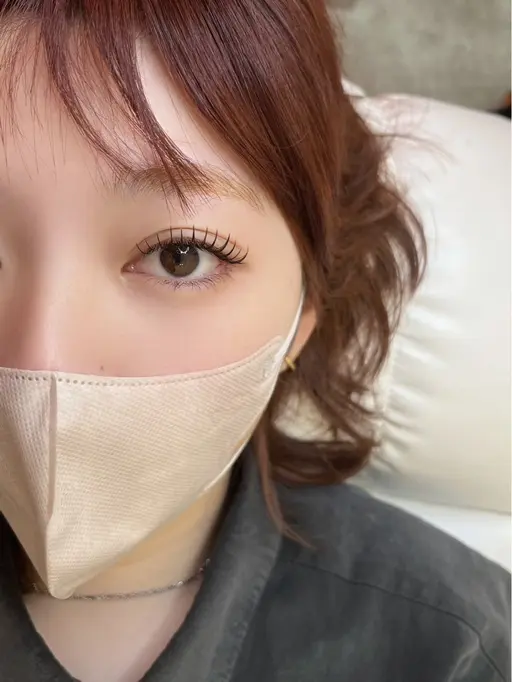 マツエク80本程度(黒のみ)