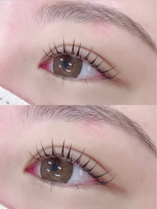 逆さまつ毛の方オススメ★まつ毛カール上下(トリートメント仕上げ)
