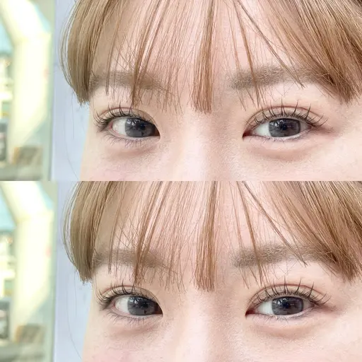 【4月限定‪‬🧡】フラットラッシュ80​〜​100本／￥7800→￥4800✨＋¥500で話題の【LEDマツエク】も🔦