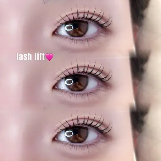 🪽ミニモ限定価格まつ毛パーマ🪽大人気ラッシュリフト上のみ🩷【エクステオフのない方】