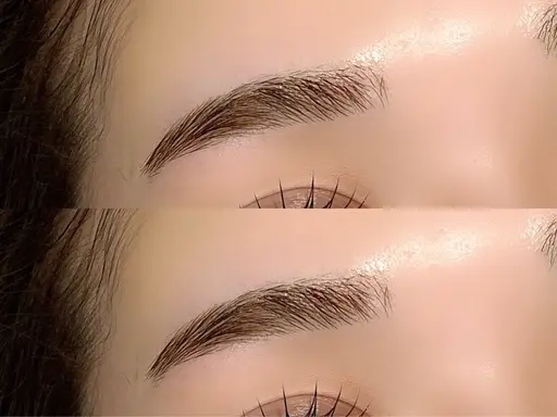 🎀【美眉スタイリング】眉毛Wax+間引きカット+メイクお仕上げ🎀