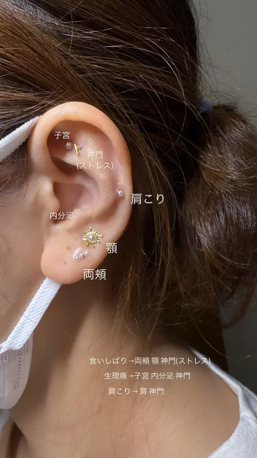 耳つぼジュエリー💎1ヶ月通い放題