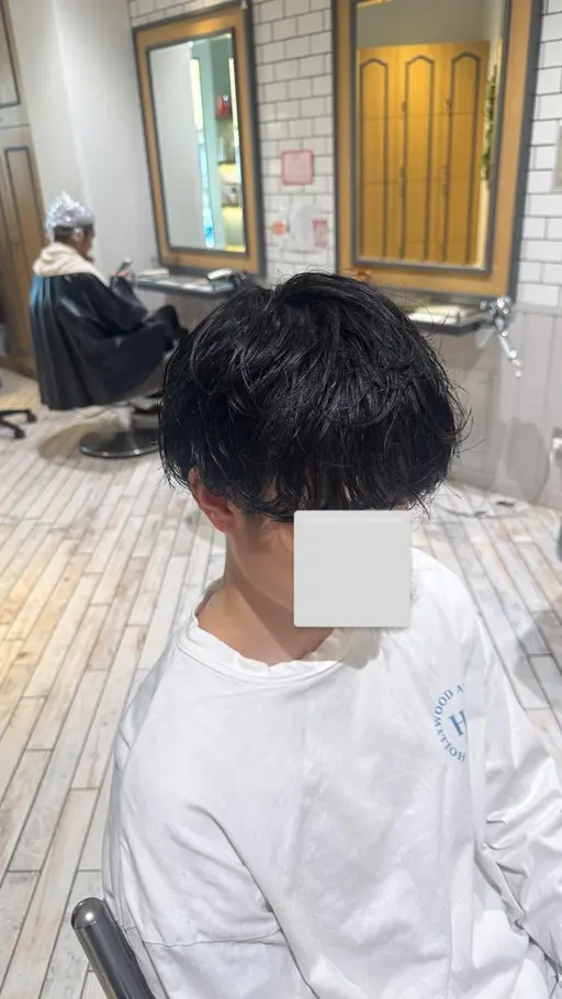 カット+パーマ🫧🍀