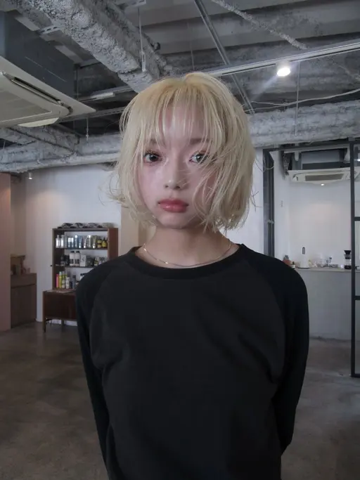 cut/bleach color