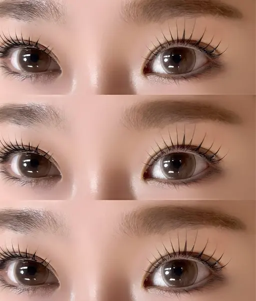 ◎今1番人気メーテルロット🩵🤍根元立ち上げつつ目尻は流せて自然なカール🌱