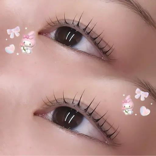 まつ毛パーマ＋仕上げコーティング付き🪐 ⟡.⋆