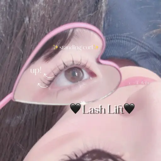 【🤍ྀིうるっと上向きeye🐩🤍ྀི】パリジェンヌ or オーダーメイドラッシュリフト✨《束感仕上げ・指名料込み》