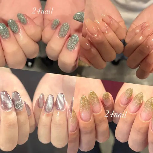 💅ワンカラー/ラメグラ/マグネット/フラッシュ✨️オフ込
