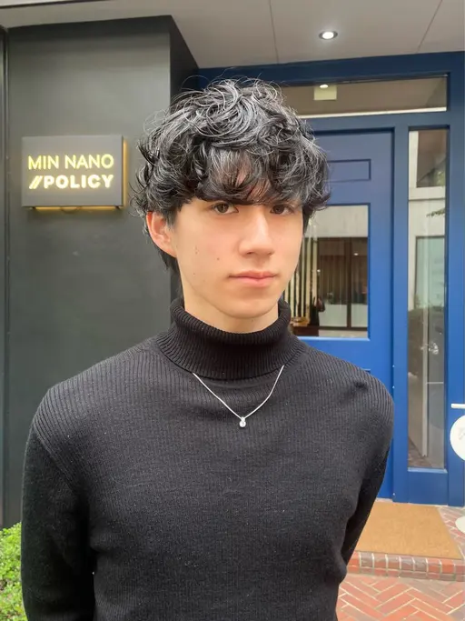 【朝のセットを楽にしたい方へ】メンズカット＋似合わせメンズパーマ🔥🔥🔥