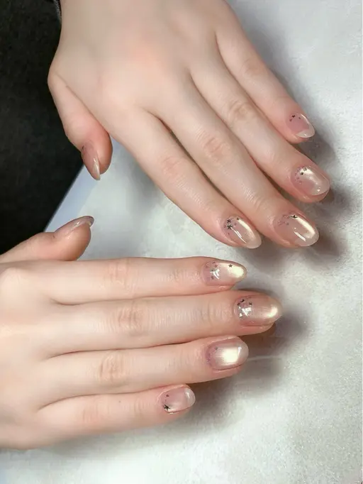 持ち込みデザインはこちら🩵(75分アート)オフ込み