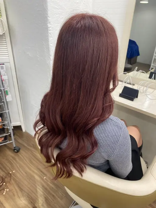 【カラー大人気メニュー✨】潤い暖色カラー+艶々トリートメント