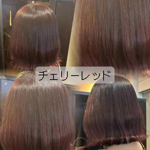 8日最終日🌸透明感爆発💥 ブリーチなしWカラー+AMASIAトリートメント