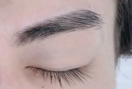 メンズアイブロウwax+間引き