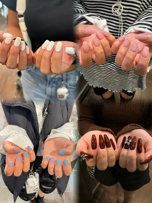 ワンカラー➕パーツ付け放題💎(オフなし)☆u24☆