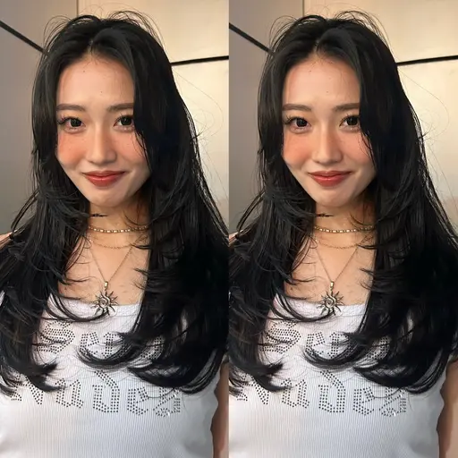 【 質感で魅せる海外×色気🕊️ 】 似合わせカット ＋1step treatment 🌿