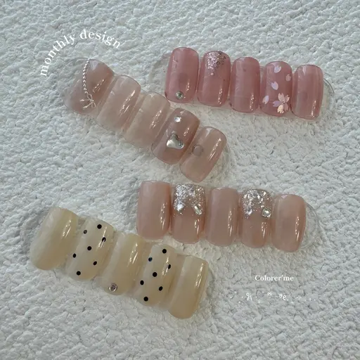 🌸:春のシンプル定額ネイル🩷＊現金支払いのみ＊