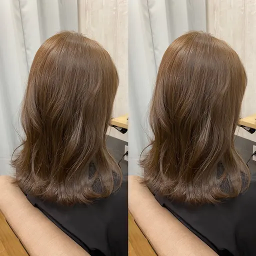 【🍀自宅での再現性100%☘️似合わせカット＋透明感カラー＋魔法のケアオイル100ml(2800円相当)プレゼント