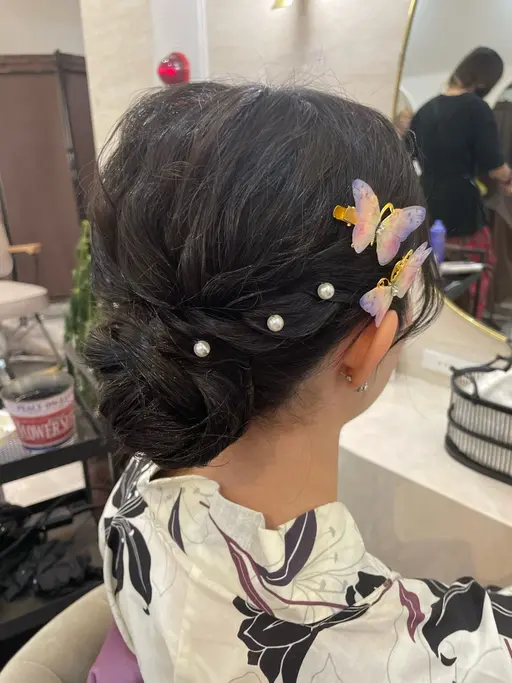 着付け➕お祭りヘアセット🪅