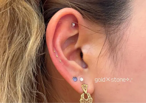 話題★耳つぼジュエリー💎👂【シンプルコース】※スナップフォトにある注意事項の必読をお願い致します。