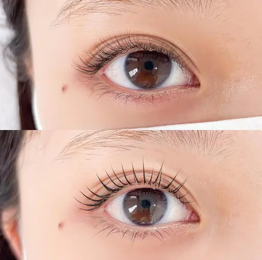 【ラッシュリフト】まつげパーマ上のみ¥3980🌼美容トリートメント付✨【17時以降/土日㊗️+330円】