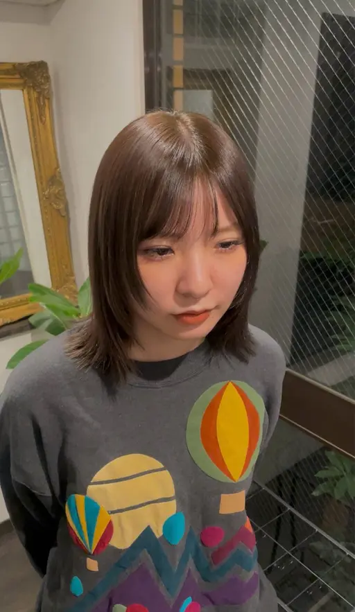 ダブルカラー🩵