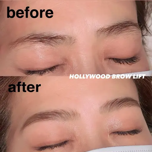 ハリウッドブロウリフト(眉パーマ＋眉WAX)🌹