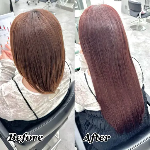 先着1名様限定💫✨️【暖色カラーシールエクステ80本💗✧】