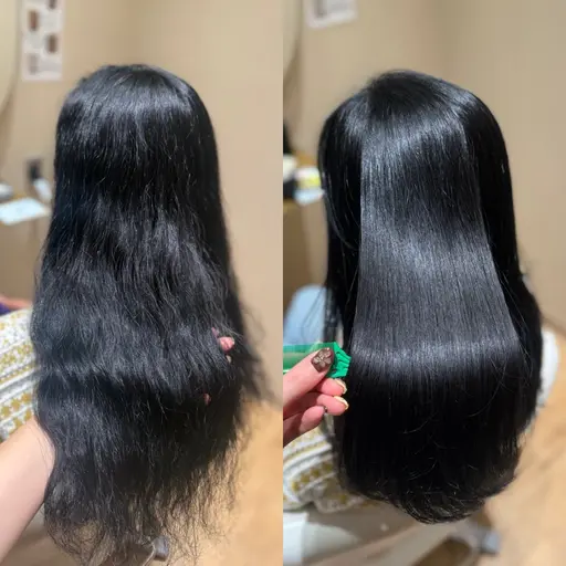 【クセが気になる方へ】Premium艶髪ストレート（縮毛矯正） +3stepトリートメント