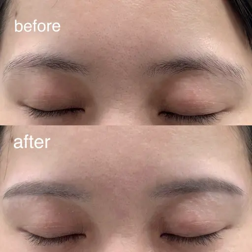 【黄金比✨】女性限定‼️アイブロウスタイリング🍀⭐️(ワックス脱毛)(メイク込)施術時間目安90~120分になります。