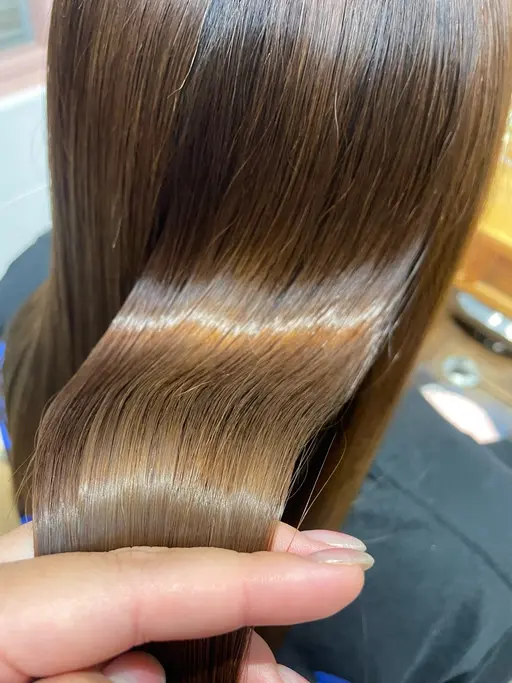 【ブリーチ毛もできる】似合わせカット＋優しい酸性ストレート🧝‍♀️