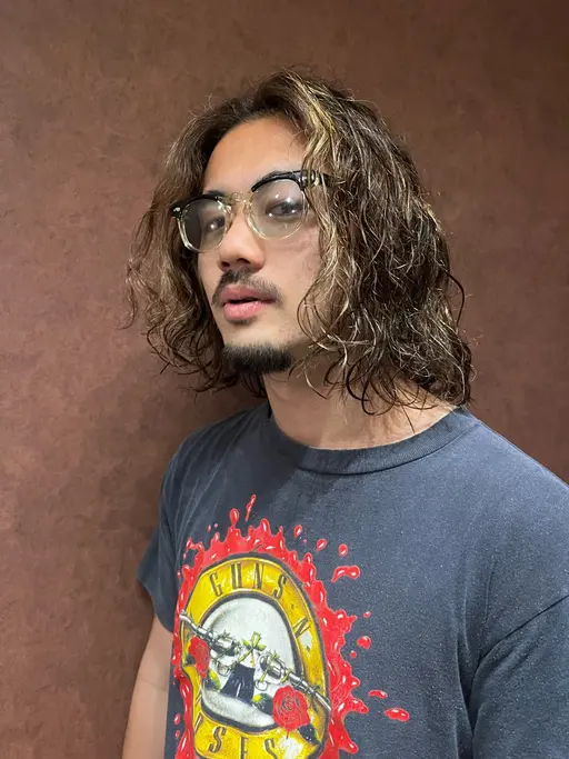 ⚡️🎱カット+メンズパーマ🎱⚡️