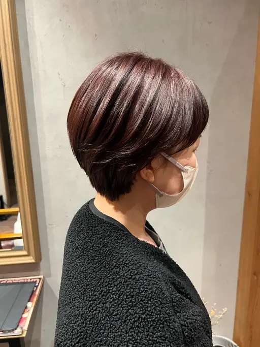 カット＋リタッチカラー（ショート、ウルフ）2㎝以上切らせてくれる方✂︎